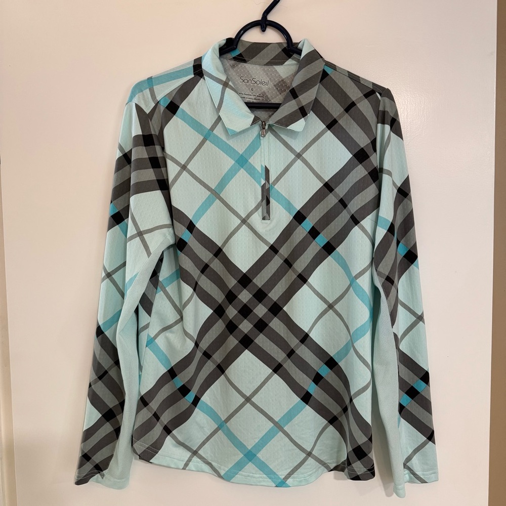 San Soleil long sleeved shirt size L